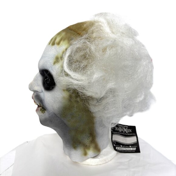 HTF Y2K - 2002  Beetlejuice w/  Hair  Latex Mask Cinema Secrets NWT NOS - Picture 6 of 13